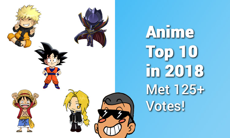 Beste Anime Top 10 Poll In 2018
